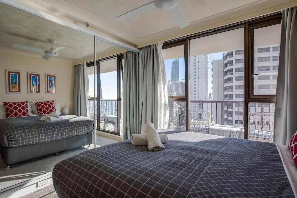 2Br Beachfront Family Friendly Surfers Apartment Gold Coast 0*,  Australia